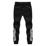 Load image into Gallery viewer, Men Joggers Pants Brand Casual Striped Male Trousers Black Blue Grey Cotton Sweatpants Mens Fitness Workout Pantalon Homme 5XL
