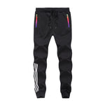 Load image into Gallery viewer, Men Joggers Pants Brand Casual Striped Male Trousers Black Blue Grey Cotton Sweatpants Mens Fitness Workout Pantalon Homme 5XL
