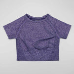 Load image into Gallery viewer, Solid Color Vital Seamless Yoga Shirt Women Fitness Short Sleeve Crop Top Workout Tops Gym Clothes Sportswear Running T-shirts
