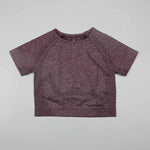 Load image into Gallery viewer, Solid Color Vital Seamless Yoga Shirt Women Fitness Short Sleeve Crop Top Workout Tops Gym Clothes Sportswear Running T-shirts
