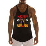 Load image into Gallery viewer, Workout Sports Shirt Brand Gym Mens Back Tank Top Vest Muscle Fashion Sleeveless Stringer Clothing Bodybuilding Singlets Fitness
