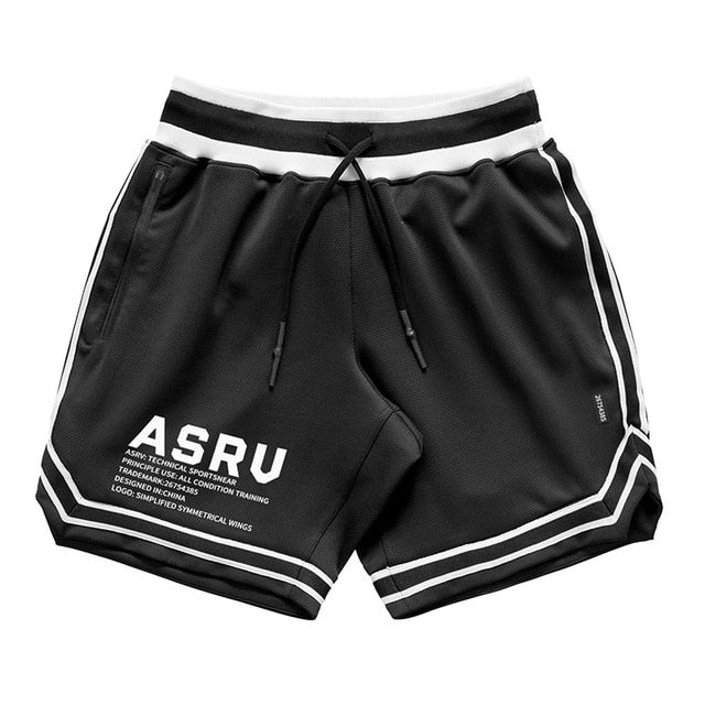 Running Sweatpants Men Shorts And Leggings 2in1 Sportswear Gym Joggers Pants Drawstring Waist Casual Pants Zipper Sport Trousers