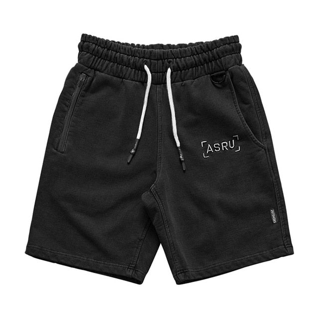 Running Sweatpants Men Shorts And Leggings 2in1 Sportswear Gym Joggers Pants Drawstring Waist Casual Pants Zipper Sport Trousers