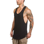 Load image into Gallery viewer, Brand gym clothing cotton singlets canotte bodybuilding stringer tank top men fitness shirt muscle guys sleeveless vest Tanktop

