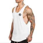 Load image into Gallery viewer, Brand gym clothing cotton singlets canotte bodybuilding stringer tank top men fitness shirt muscle guys sleeveless vest Tanktop
