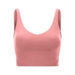 Load image into Gallery viewer, NWT U-Back Butter Soft Workout Gym Yoga Bras Women Racerback Tank Sexy Sports Sleeveless Shirt Loose Athletic Tops
