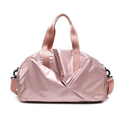 Canvas Sports Gym Bags Men Women Training Fitness Travel Handbag Yoga Mat Sport Bag With Shoes Compartment New Outdoor Waterproo